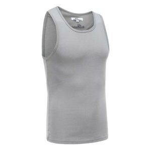 Graues Herren-Singlet aus 220 g Baumwolle, Ollies Fashion
