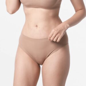 Bronzefarbene nahtlose Slip von Ollies Fashion, perfekt für täglichen Komfort