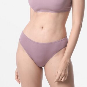 Aubergine Damen Brazilian String-Unterwäsche aus MicroModal